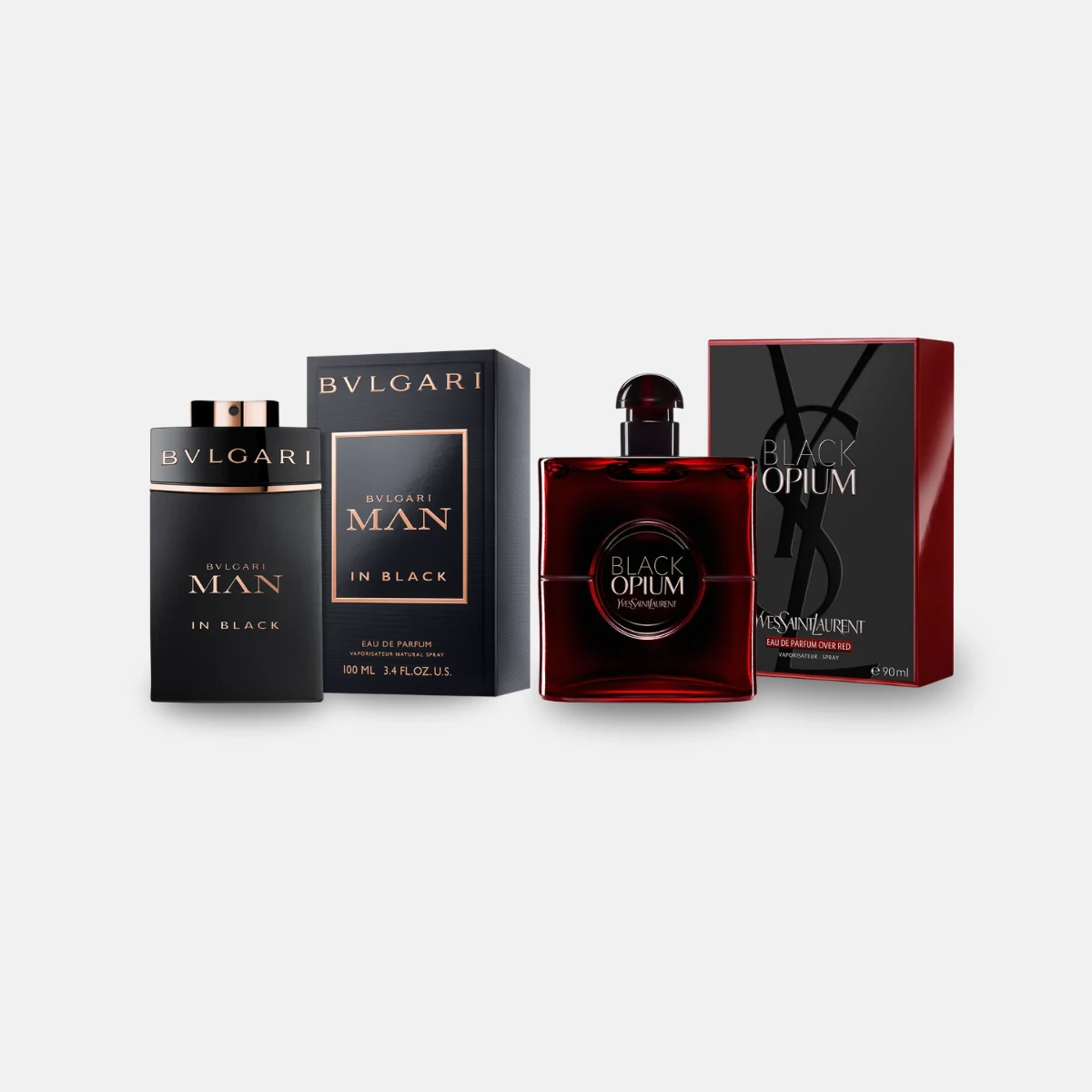 Afterparty - Man in Black and Black Opium Over Red