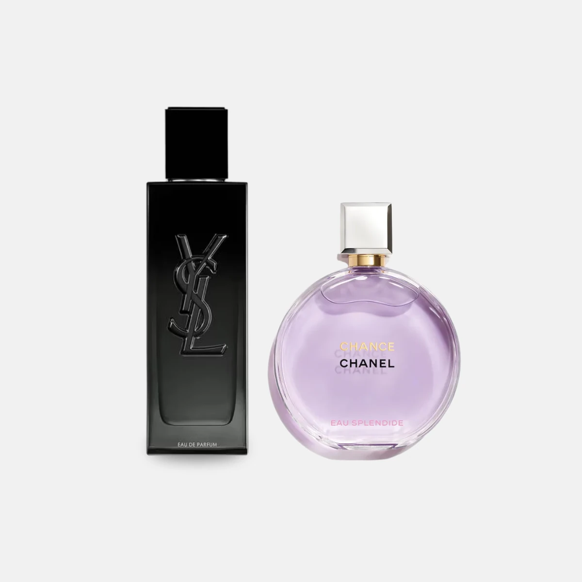 MYSLF and Chance Eau Splendide side by side